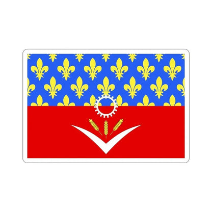 Flag of Seine Saint Denis France STICKER Vinyl Die-Cut Decal - The Sticker Space