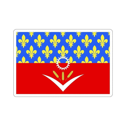 Flag of Seine Saint Denis France STICKER Vinyl Die-Cut Decal - The Sticker Space