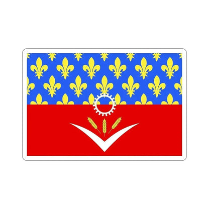 Flag of Seine Saint Denis France STICKER Vinyl Die-Cut Decal - The Sticker Space