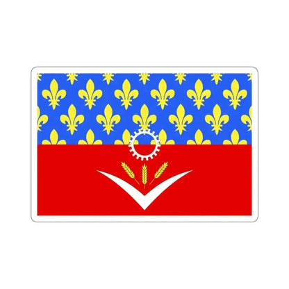 Flag of Seine Saint Denis France STICKER Vinyl Die-Cut Decal - The Sticker Space