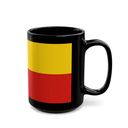 Flag of Selangor Malaysia - Black Coffee Mug-The Sticker Space