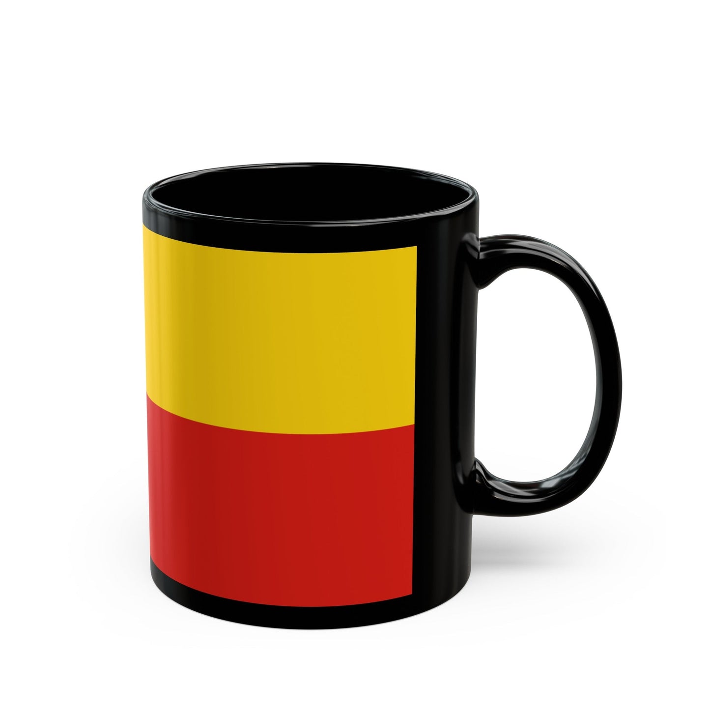 Flag of Selangor Malaysia - Black Coffee Mug-The Sticker Space