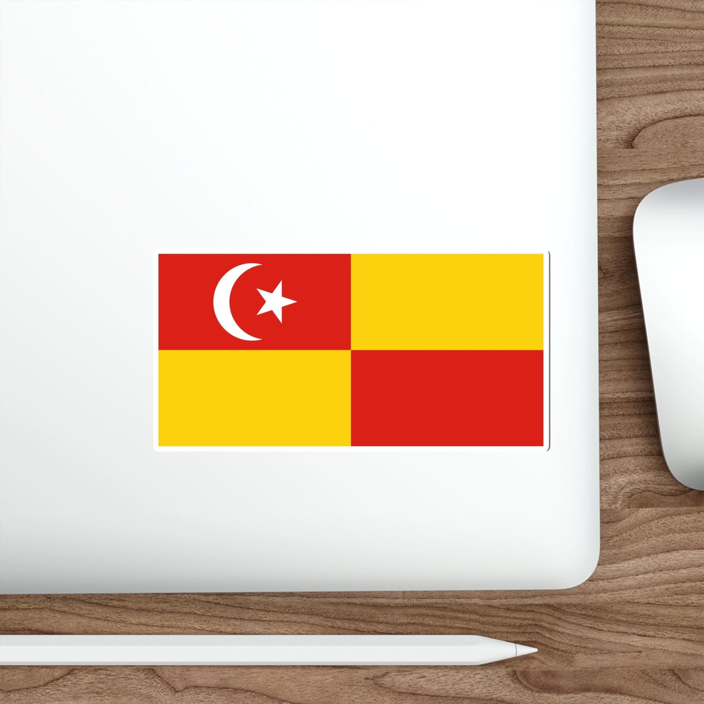 Flag of Selangor Malaysia STICKER Vinyl Die-Cut Decal-The Sticker Space