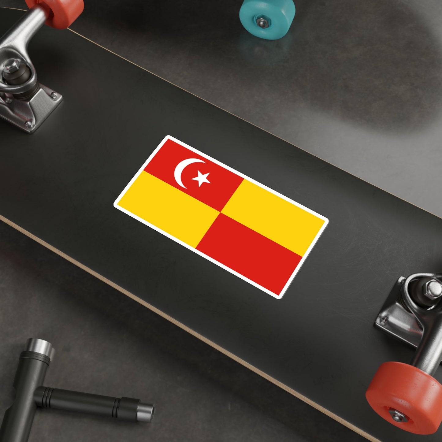 Flag of Selangor Malaysia STICKER Vinyl Die-Cut Decal-The Sticker Space