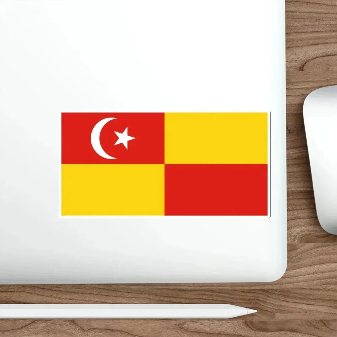 Flag of Selangor Malaysia STICKER Vinyl Die-Cut Decal - The Sticker Space