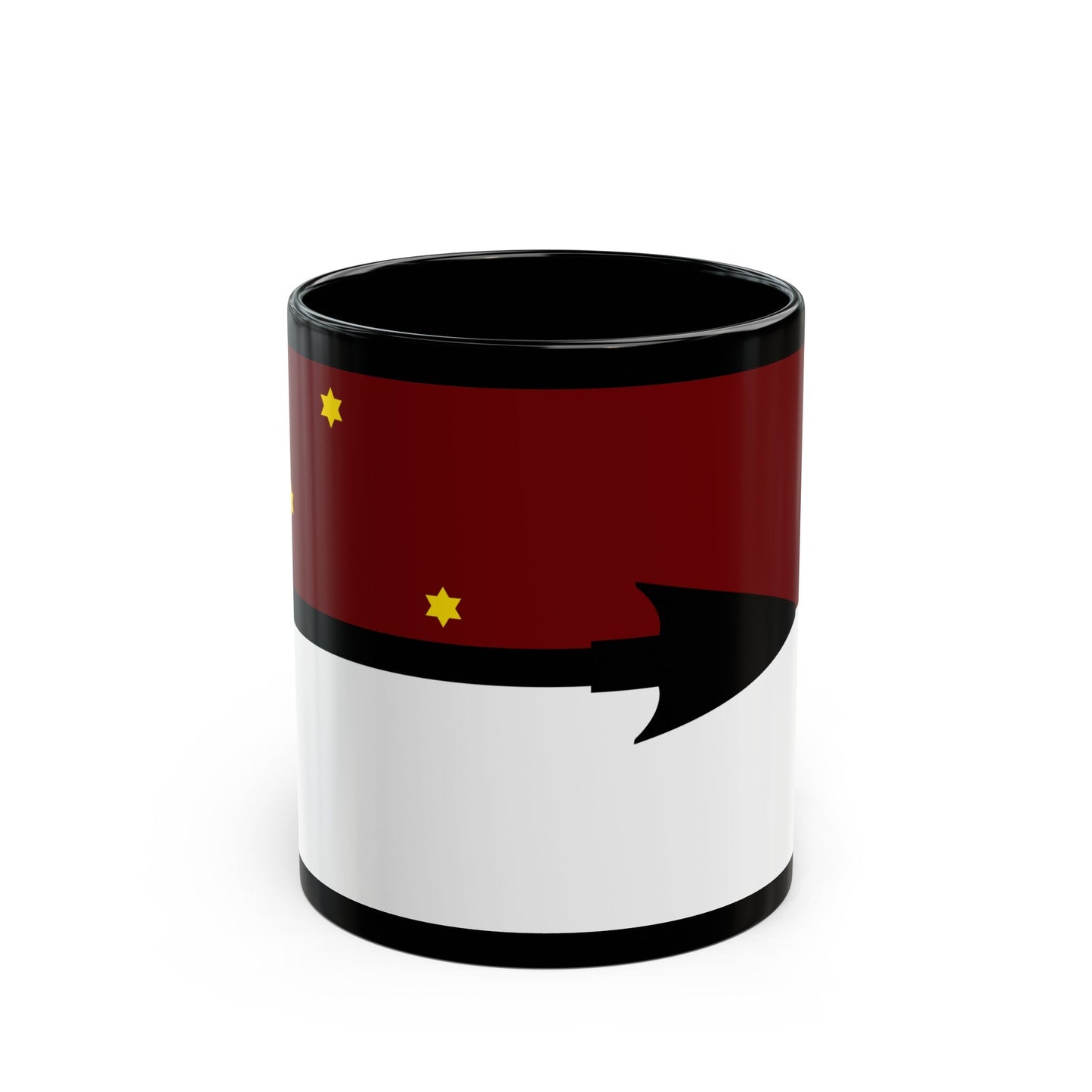 Flag of Selk'nam - Black Coffee Mug-11oz-The Sticker Space