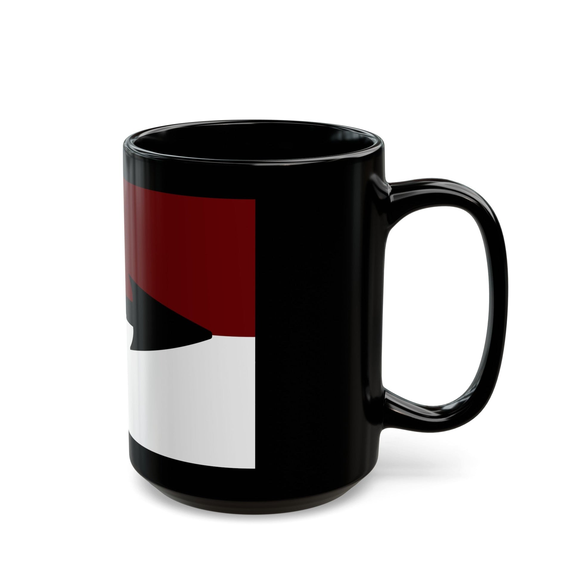 Flag of Selk'nam - Black Coffee Mug-The Sticker Space