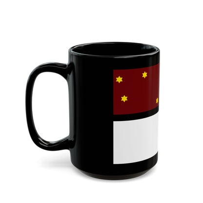 Flag of Selk'nam - Black Coffee Mug-The Sticker Space