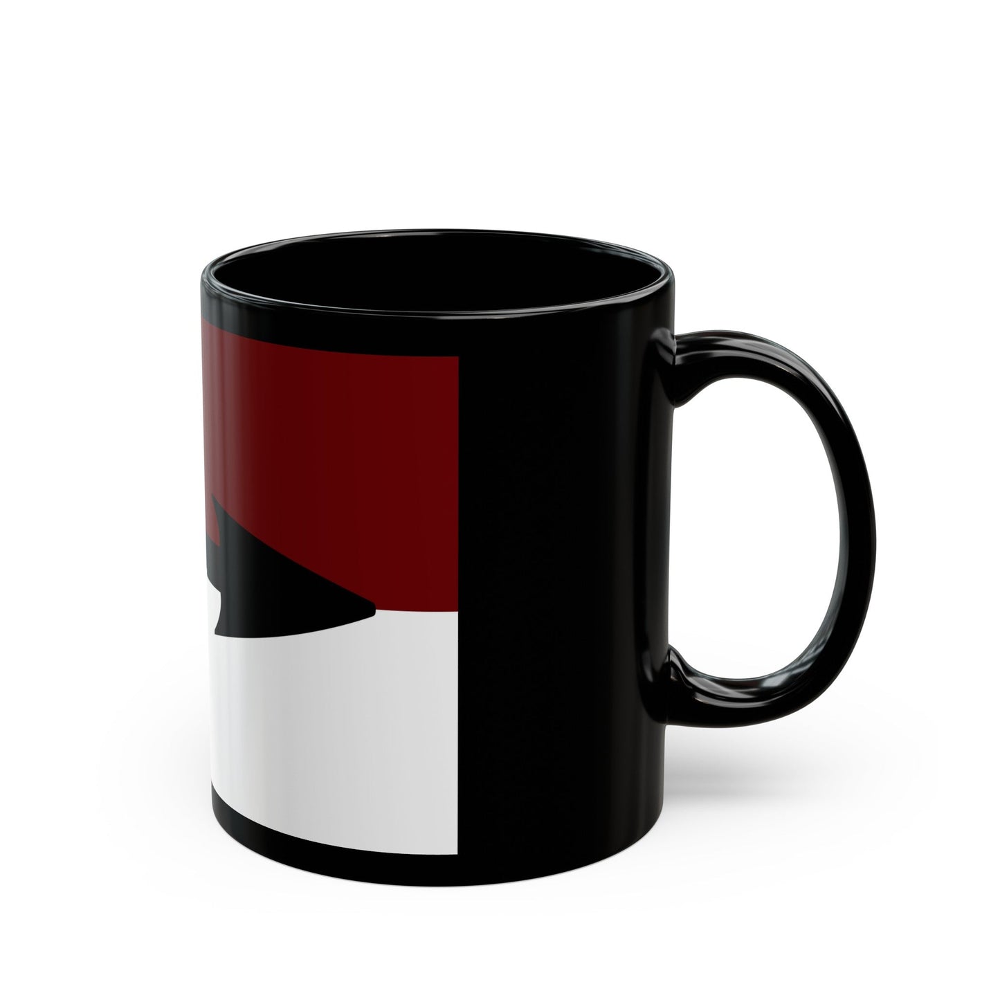 Flag of Selk'nam - Black Coffee Mug-The Sticker Space