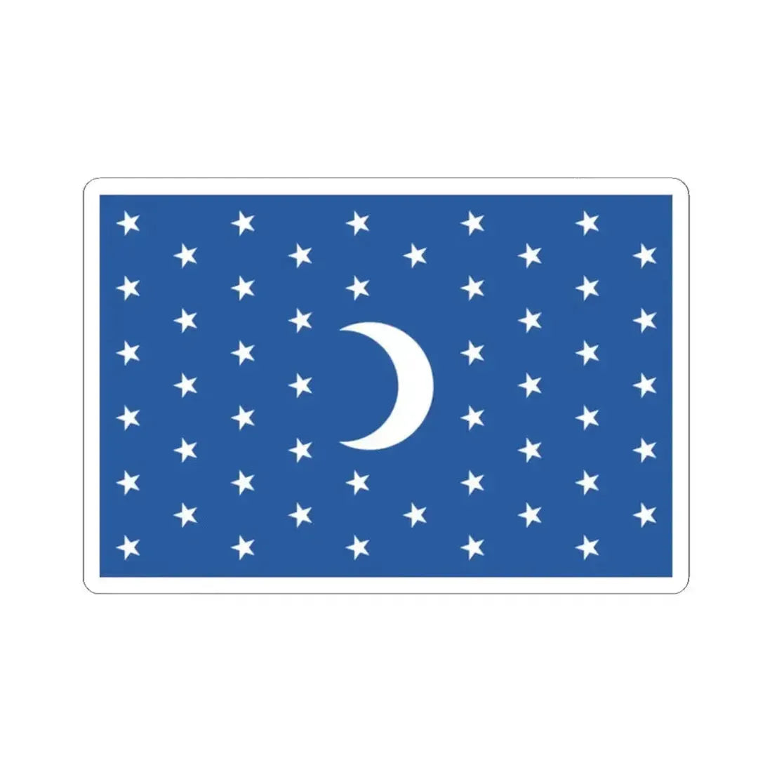 Flag of Selknam people in Chile (Chile) STICKER Vinyl Kiss-Cut Decal 2 Inch White - The Sticker Space