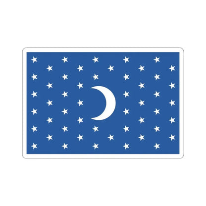 Flag of Selknam people in Chile (Chile) STICKER Vinyl Kiss-Cut Decal 4 Inch White - The Sticker Space