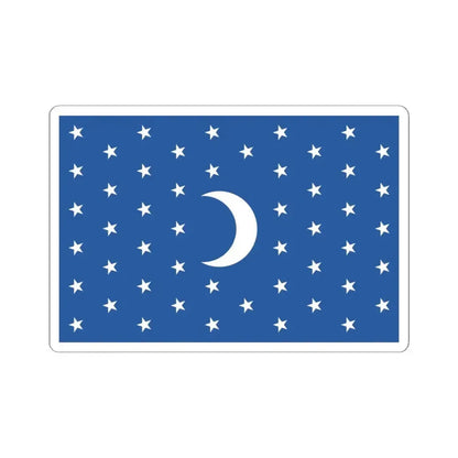 Flag of Selknam people in Chile (Chile) STICKER Vinyl Kiss-Cut Decal 6 Inch White - The Sticker Space