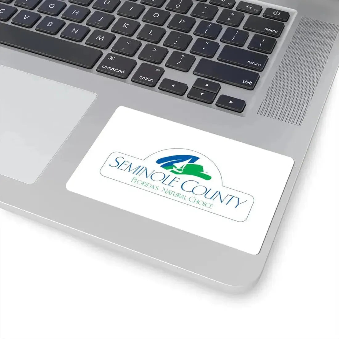 Flag of Seminole County Florida (United States) STICKER Vinyl Kiss-Cut Decal - The Sticker Space