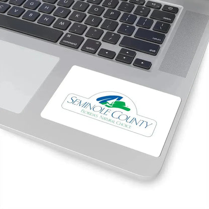 Flag of Seminole County Florida (United States) STICKER Vinyl Kiss-Cut Decal - The Sticker Space