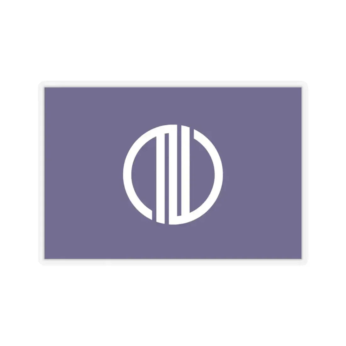 Flag of Sendai Miyagi Japan - STICKER Vinyl Kiss-Cut Decal 3 Inch Transparent - The Sticker Space