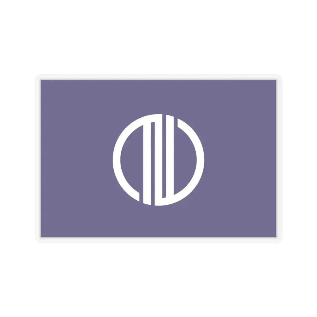 Flag of Sendai Miyagi Japan - STICKER Vinyl Kiss-Cut Decal 4 Inch Transparent - The Sticker Space