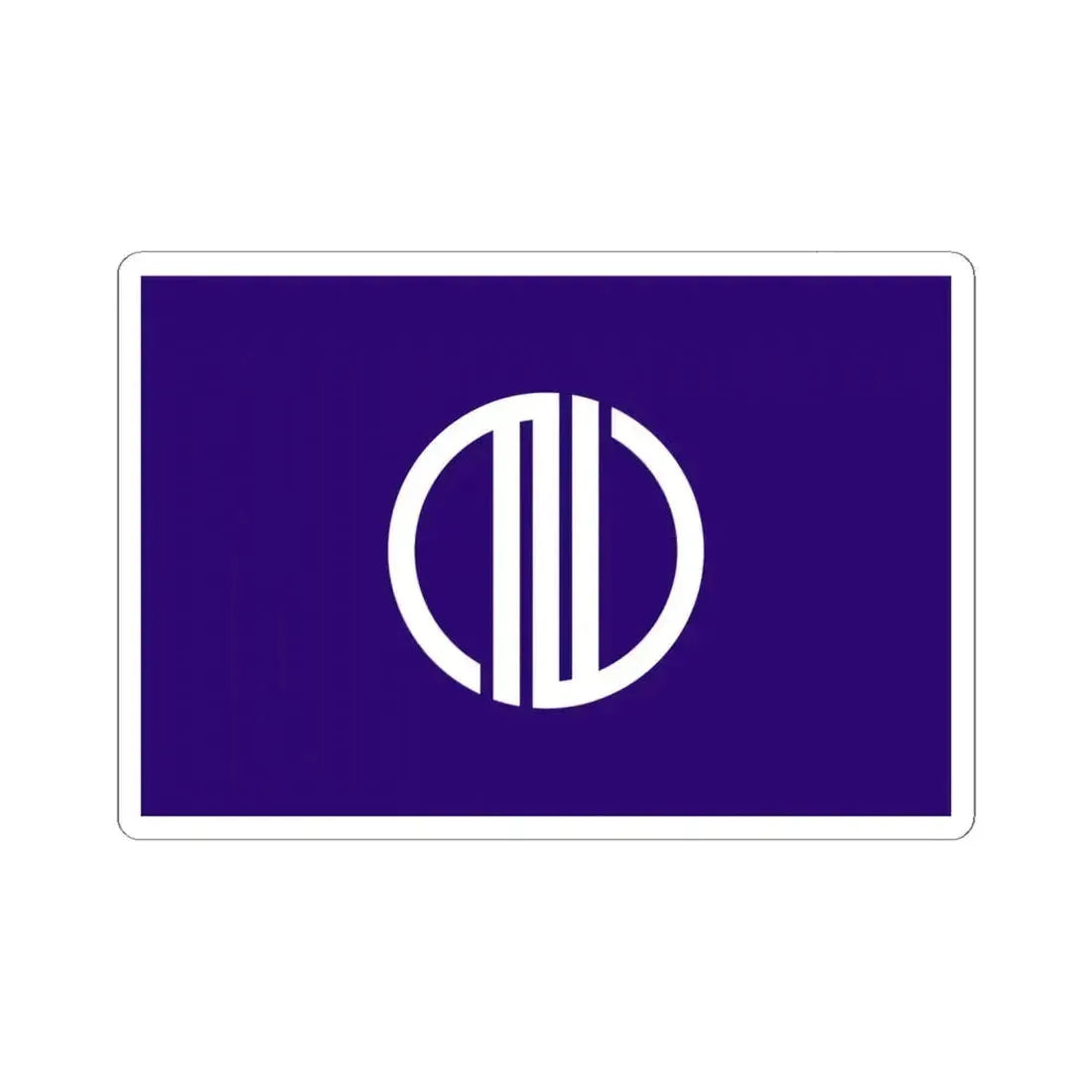 Flag of Sendai Miyagi Japan - STICKER Vinyl Kiss-Cut Decal 6 Inch White - The Sticker Space