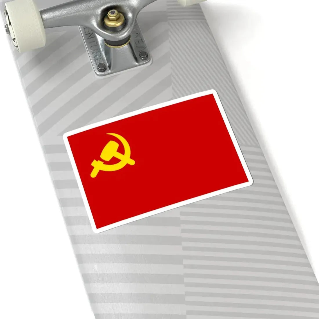 Flag of Sendero Luminoso (Peru) STICKER Vinyl Kiss-Cut Decal - The Sticker Space