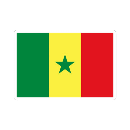 Flag of Senegal STICKER Vinyl Die-Cut Decal-4 Inch-The Sticker Space