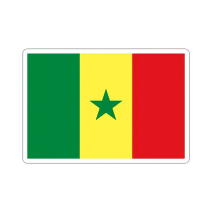 Flag of Senegal STICKER Vinyl Die-Cut Decal 4 Inch - The Sticker Space