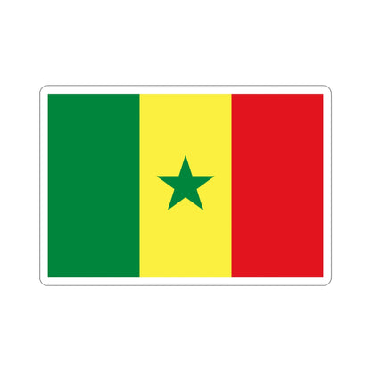 Flag of Senegal STICKER Vinyl Die-Cut Decal-5 Inch-The Sticker Space