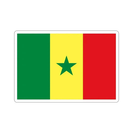 Flag of Senegal STICKER Vinyl Die-Cut Decal 6 Inch - The Sticker Space