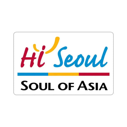 Flag of Seoul STICKER Vinyl Die-Cut Decal - The Sticker Space