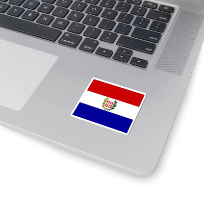 Flag of Serbia 1835 (Serbia) STICKER Vinyl Kiss-Cut Decal - The Sticker Space