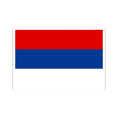 Flag of Serbia 1941-1944 (Serbia) STICKER Vinyl Kiss-Cut Decal 2 Inch White - The Sticker Space