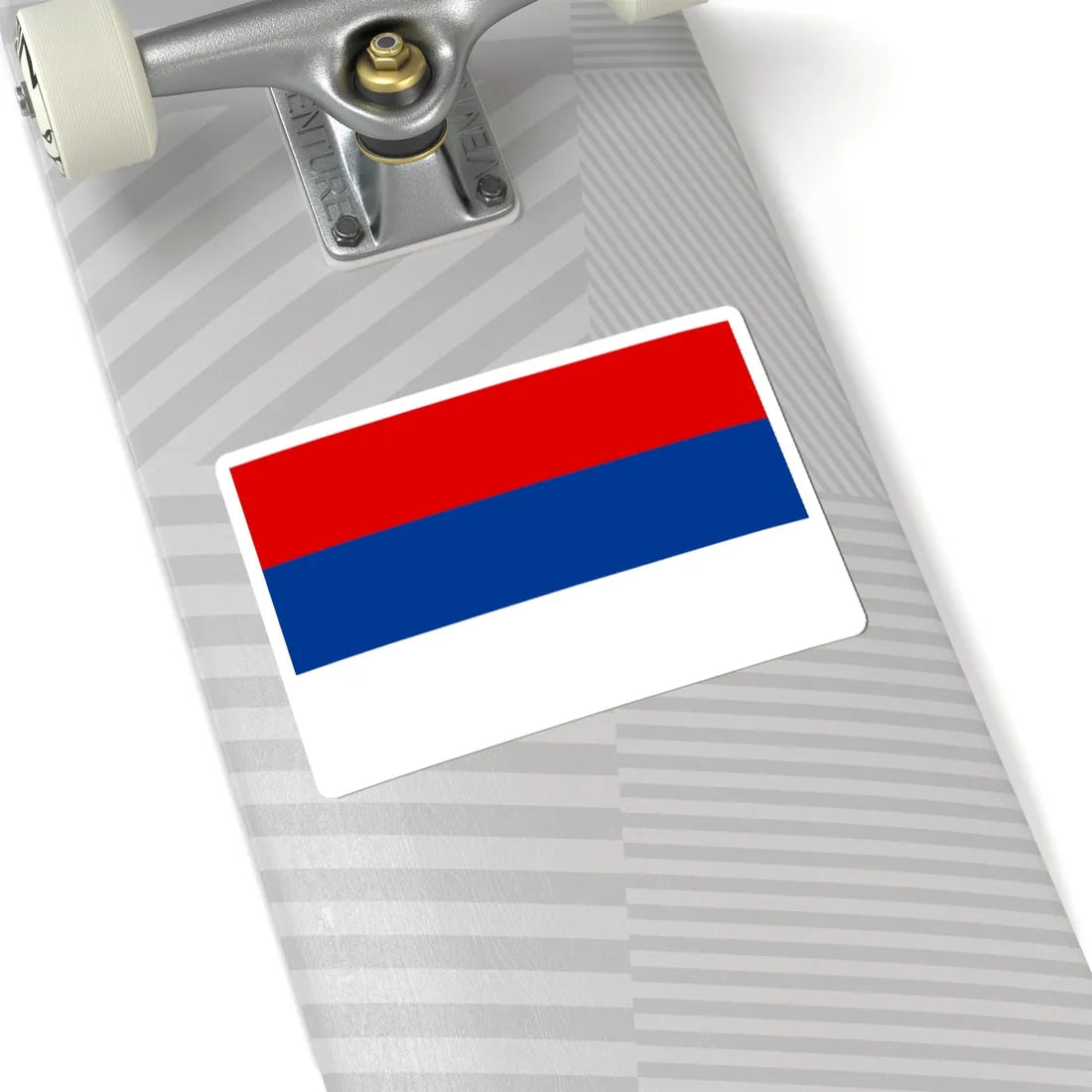 Flag of Serbia 1941-1944 (Serbia) STICKER Vinyl Kiss-Cut Decal - The Sticker Space