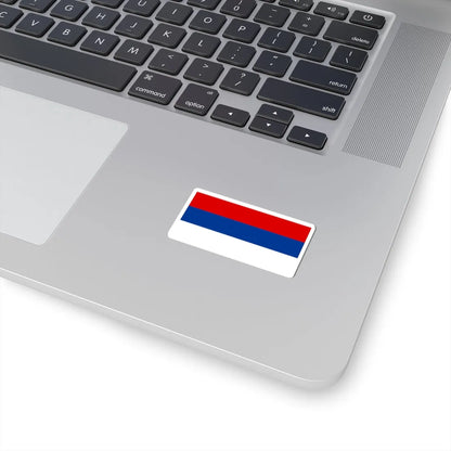 Flag of Serbia 1992-2004 (Serbia) STICKER Vinyl Kiss-Cut Decal - The Sticker Space