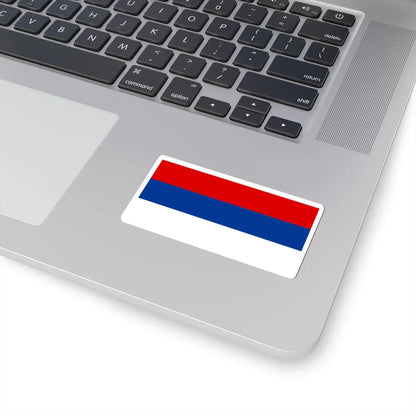 Flag of Serbia 1992-2004 (Serbia) STICKER Vinyl Kiss-Cut Decal - The Sticker Space