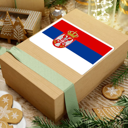 Flag of Serbia 2004-2010 (Serbia) STICKER Vinyl Kiss-Cut Decal - The Sticker Space