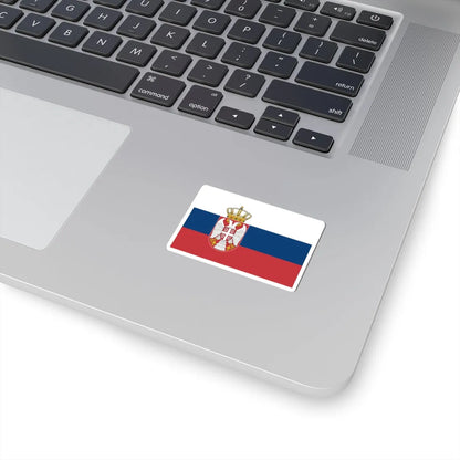 Flag of Serbia Color Varient (Serbia) STICKER Vinyl Kiss-Cut Decal - The Sticker Space