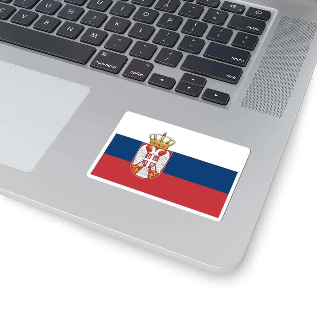 Flag of Serbia Color Varient (Serbia) STICKER Vinyl Kiss-Cut Decal - The Sticker Space