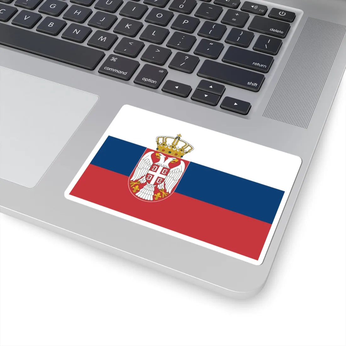Flag of Serbia Color Varient (Serbia) STICKER Vinyl Kiss-Cut Decal - The Sticker Space