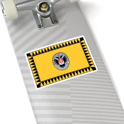 Flag of Serbian Vojvodina (Serbia) STICKER Vinyl Kiss-Cut Decal - The Sticker Space