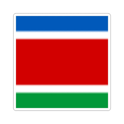 Flag of Serby (Ukraine) STICKER Vinyl Kiss-Cut Decal 2 Inch White - The Sticker Space