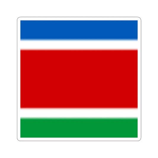 Flag of Serby (Ukraine) STICKER Vinyl Kiss-Cut Decal 2 Inch White - The Sticker Space