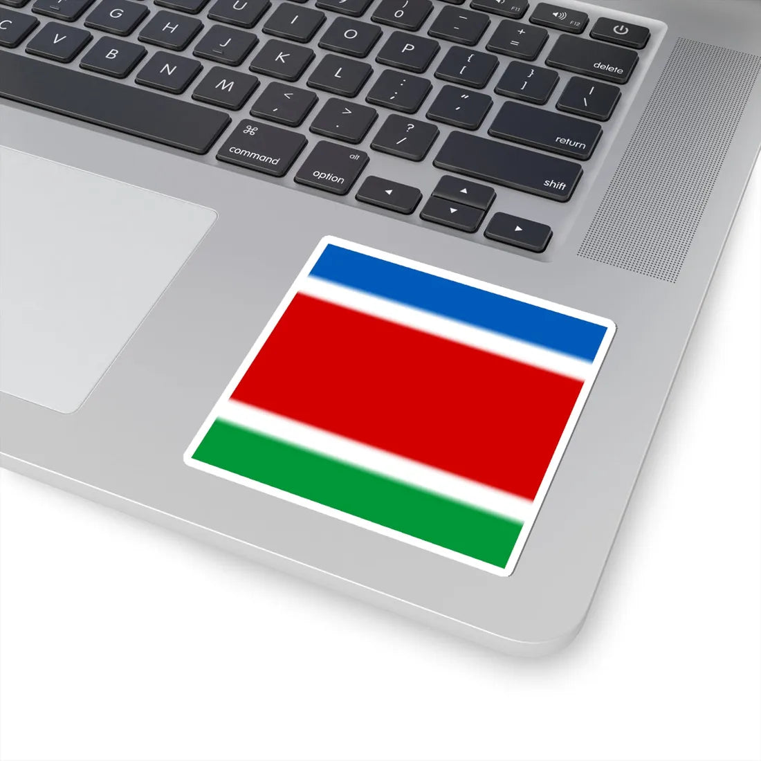 Flag of Serby (Ukraine) STICKER Vinyl Kiss-Cut Decal - The Sticker Space