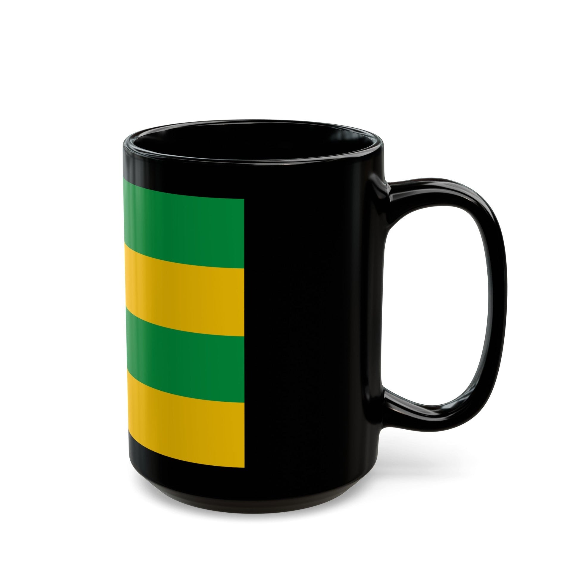 Flag of Sergipe Brazil - Black Coffee Mug-The Sticker Space