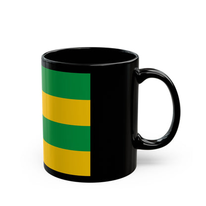 Flag of Sergipe Brazil - Black Coffee Mug-The Sticker Space