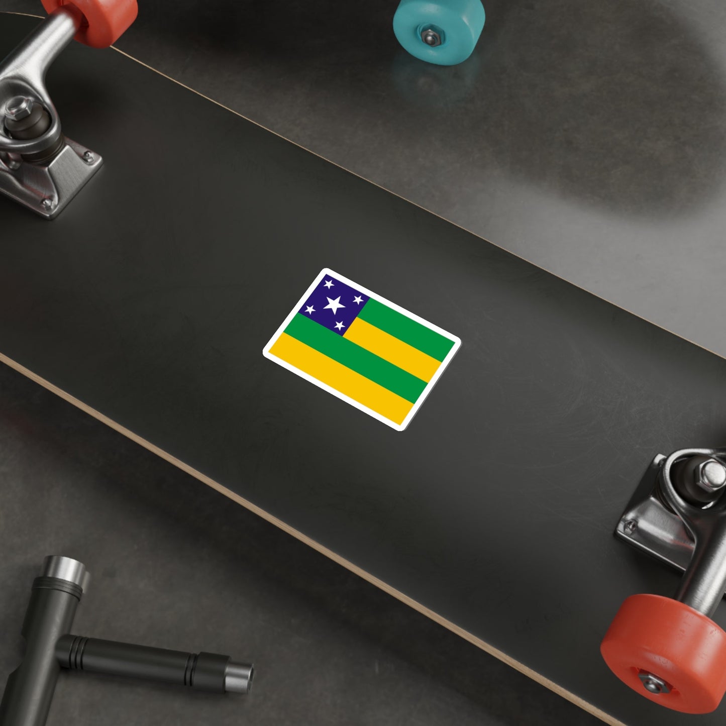 Flag of Sergipe Brazil STICKER Vinyl Die-Cut Decal-The Sticker Space