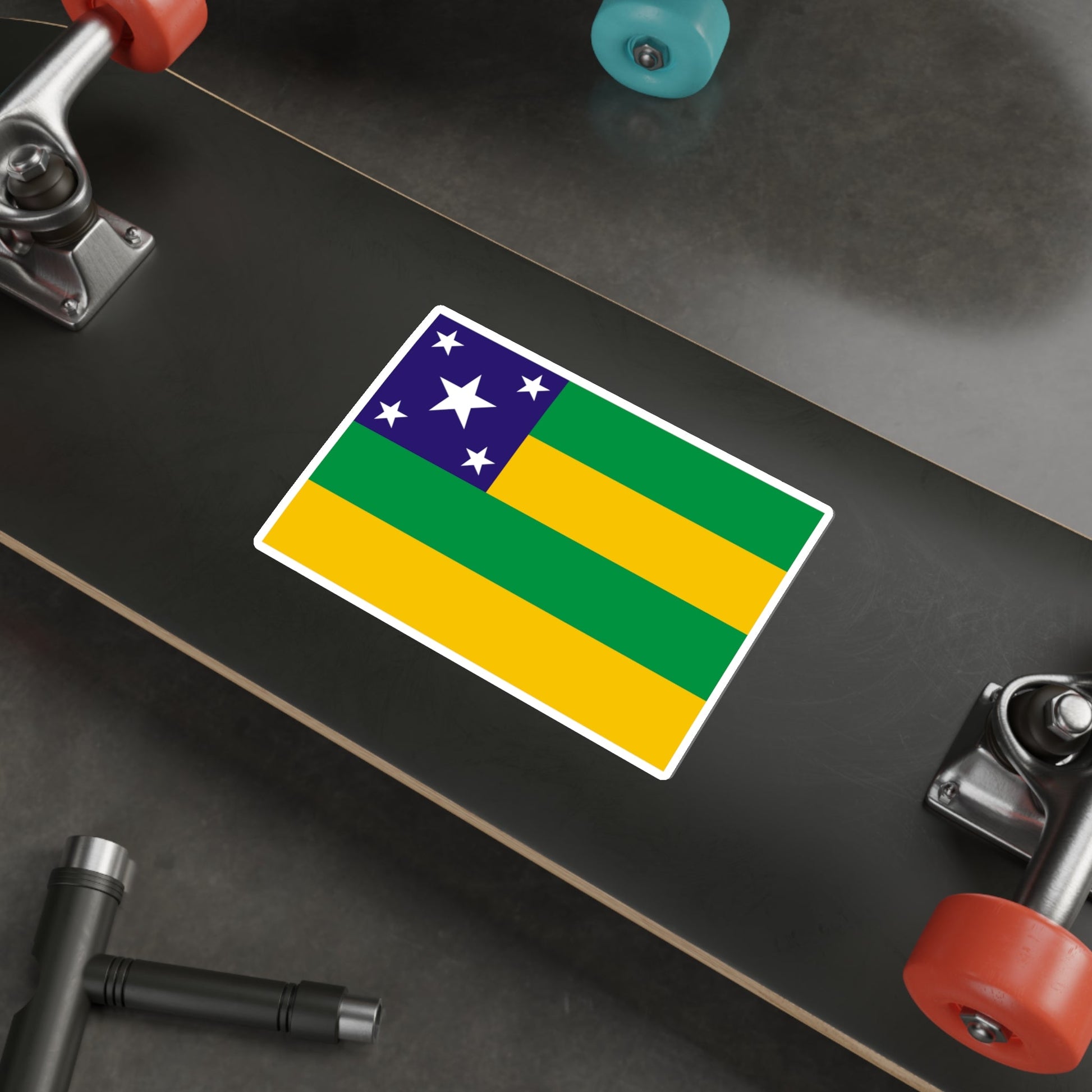 Flag of Sergipe Brazil STICKER Vinyl Die-Cut Decal-The Sticker Space