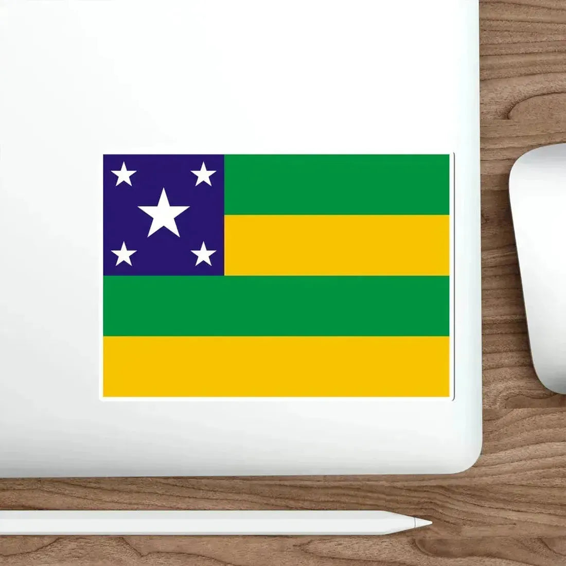 Flag of Sergipe Brazil STICKER Vinyl Die-Cut Decal - The Sticker Space