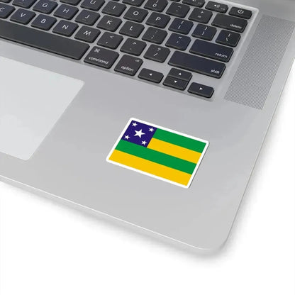 Flag of Sergipe Brazil - STICKER Vinyl Kiss-Cut Decal - The Sticker Space