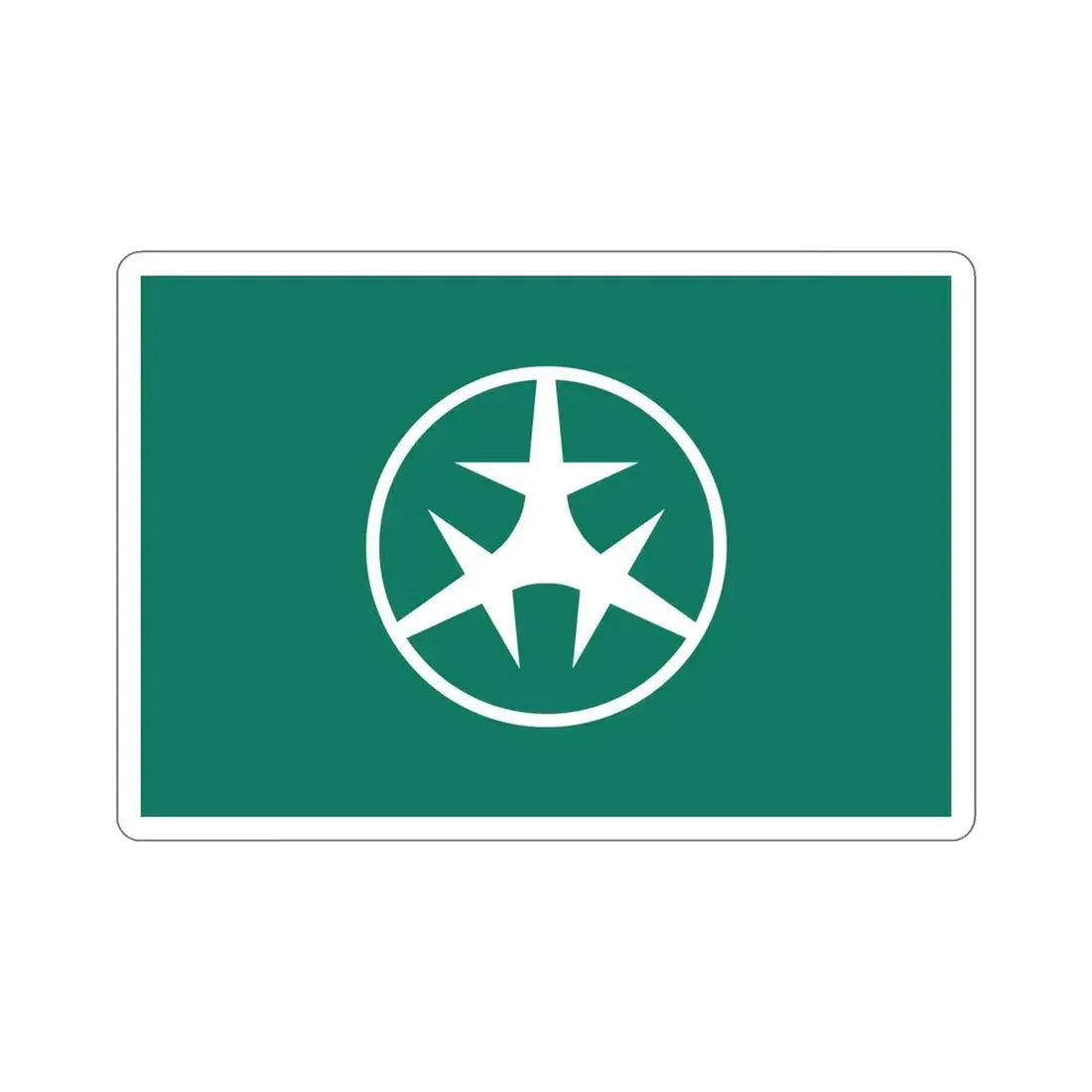 Flag of Setagaya Tokyo Japan STICKER Vinyl Die-Cut Decal - The Sticker Space