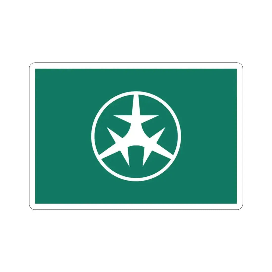 Flag of Setagaya Tokyo Japan STICKER Vinyl Die-Cut Decal - The Sticker Space