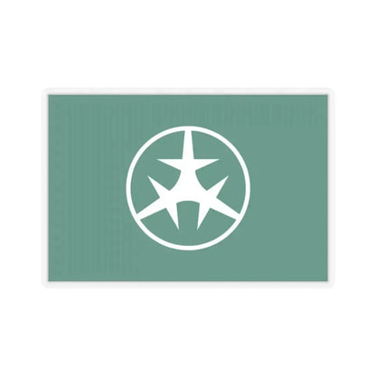 Flag of Setagaya Tokyo Japan - STICKER Vinyl Kiss-Cut Decal 2 Inch Transparent - The Sticker Space