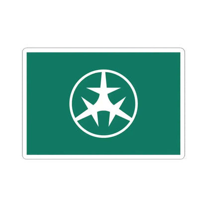 Flag of Setagaya Tokyo Japan - STICKER Vinyl Kiss-Cut Decal 4 Inch White - The Sticker Space